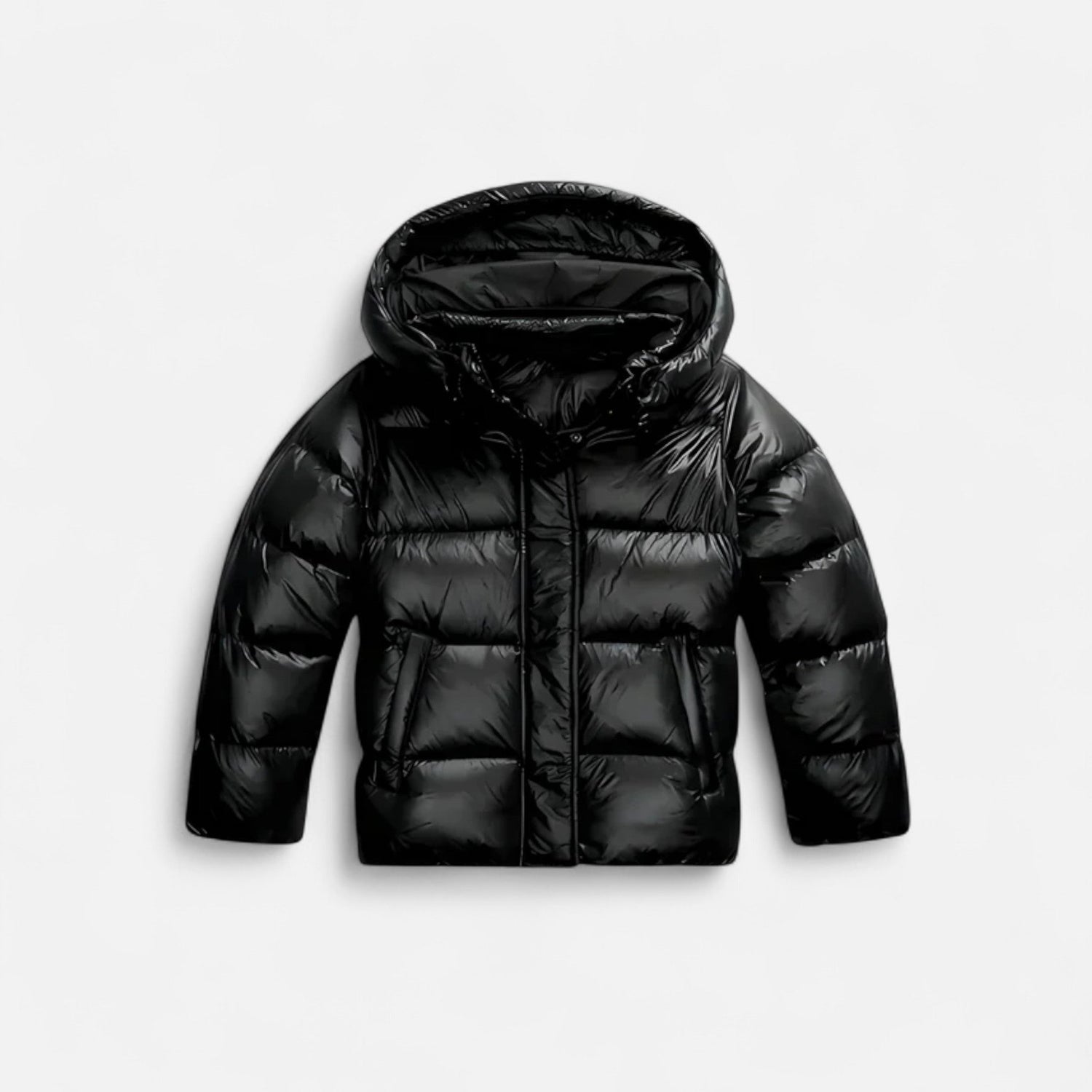 Slim elegant everyday puffer jacket for women -1