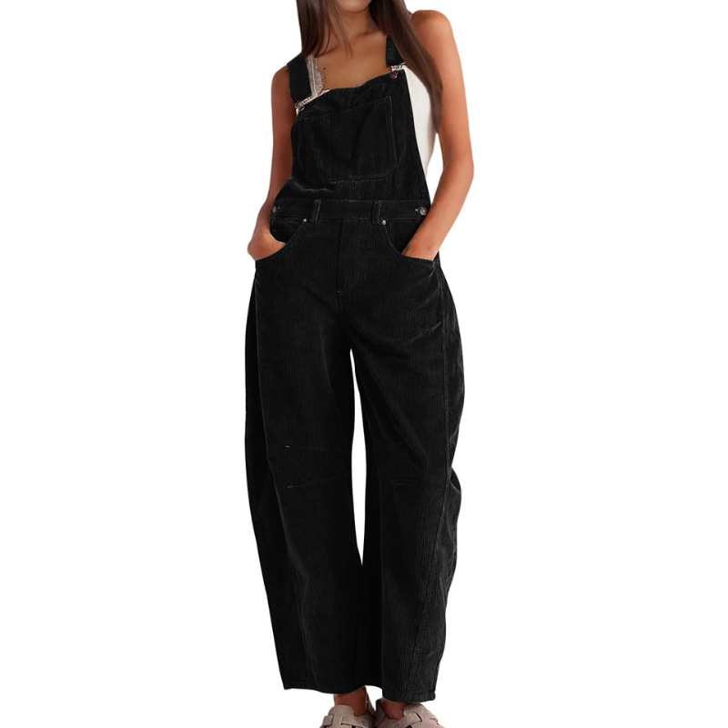 Stylish barrel wide-leg everyday jumpsuit for women | Ethel -2