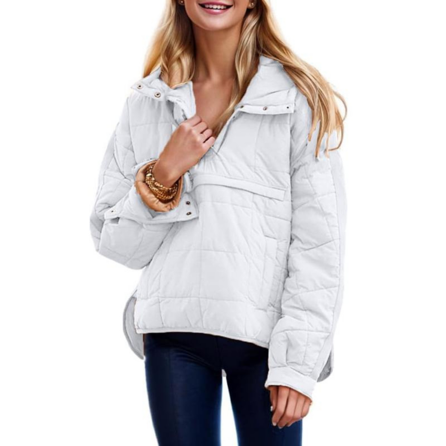 Oversized hooded pullover everyday hoodie for women | Farrell -2