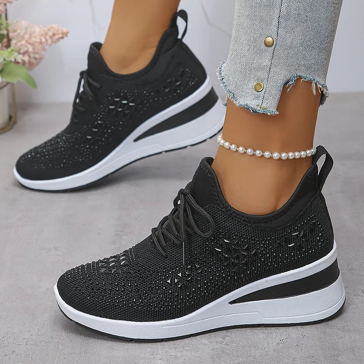 Supportive sneakers with sparkling detail for women | Bonnie