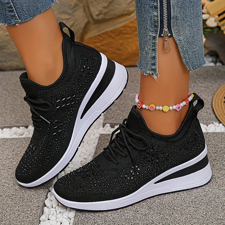 Supportive sneakers with sparkling detail for women | Bonnie
