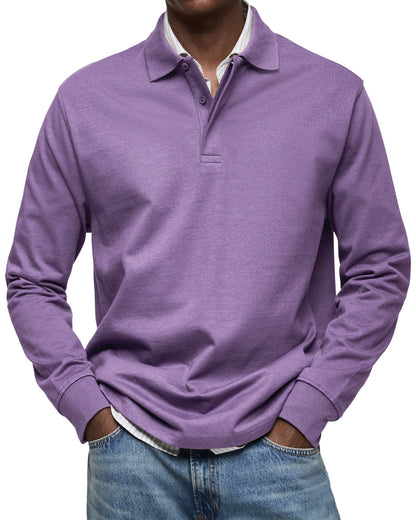 Vintage long-sleeve everyday casual shirt for men | Oscar -8