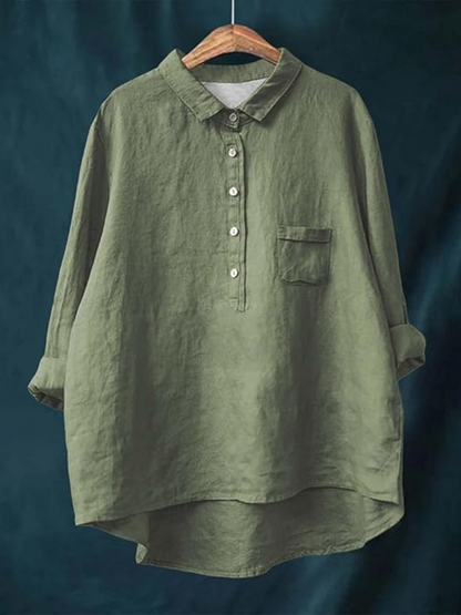 French vintage everyday blouse for women | Alice -7