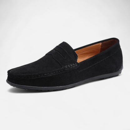 Casual flat sole shoes with soft inner lining for men | Nolan