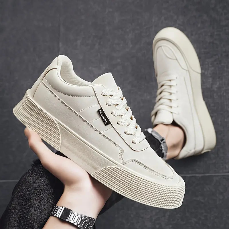 Casual chunky-sole everyday trainers for men -3