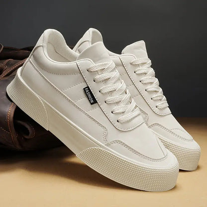 Casual chunky-sole everyday trainers for men -8
