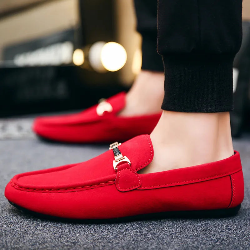 Classic suede formal everyday loafers for men -3