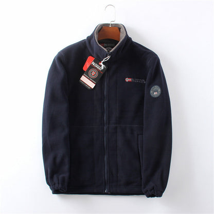 Classic warm fleece winter jacket for men | Norway -4