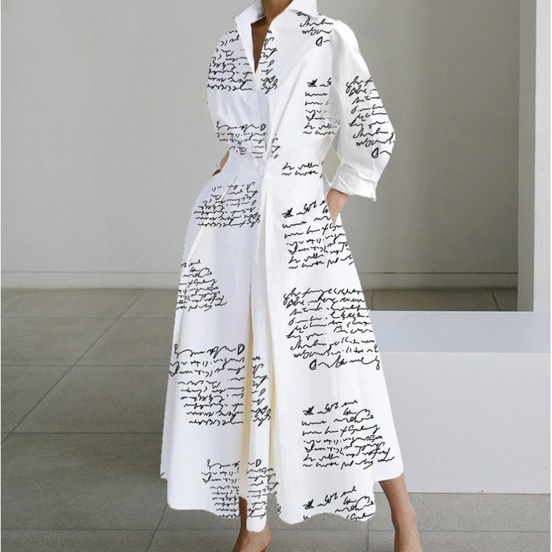 Orlisse | Women's Wrap Collared Maxi Dress