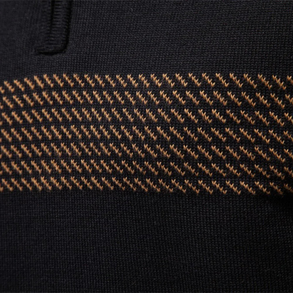 Classic heritage stripe everyday jumper for men | Durham -7
