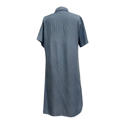 Floral shirt dress with button front for women | Kirra