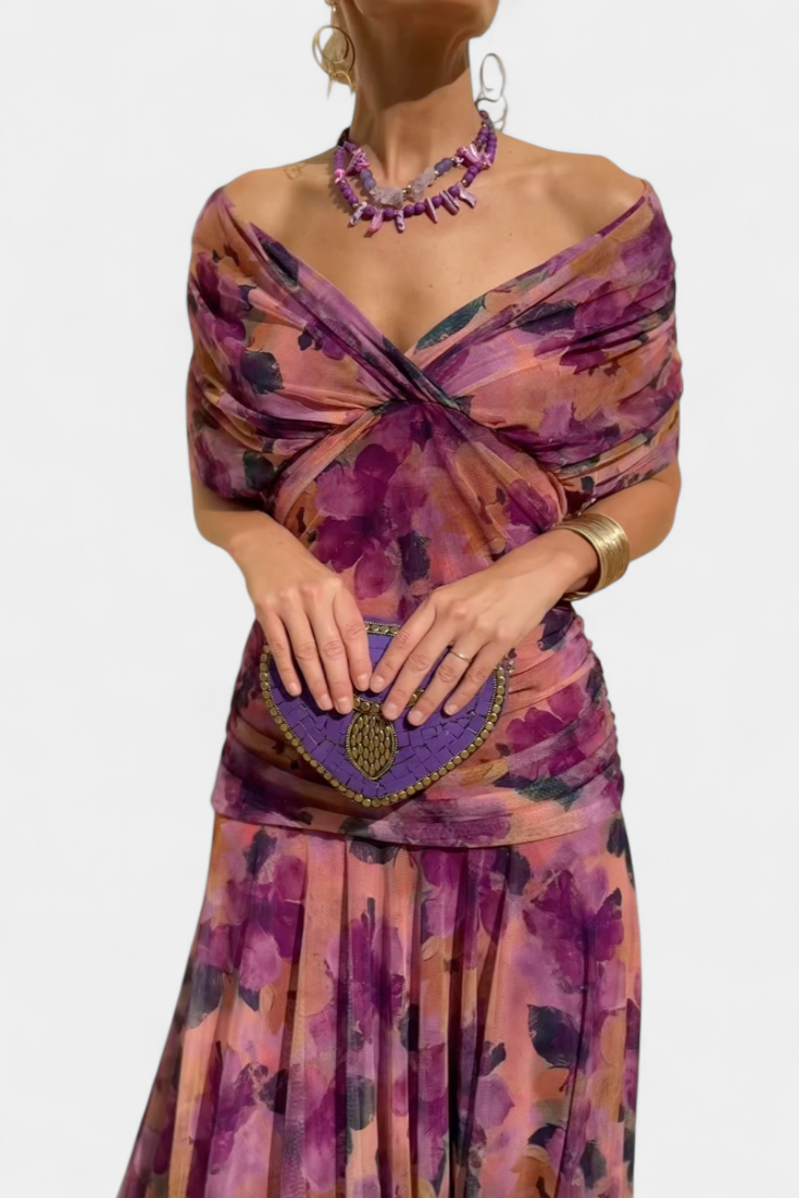 Elegant relaxed everyday dress for women | Lowenna -12