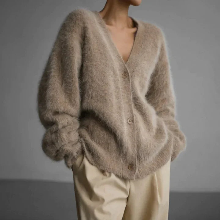 Luxurious classic everyday cardigan for women -3