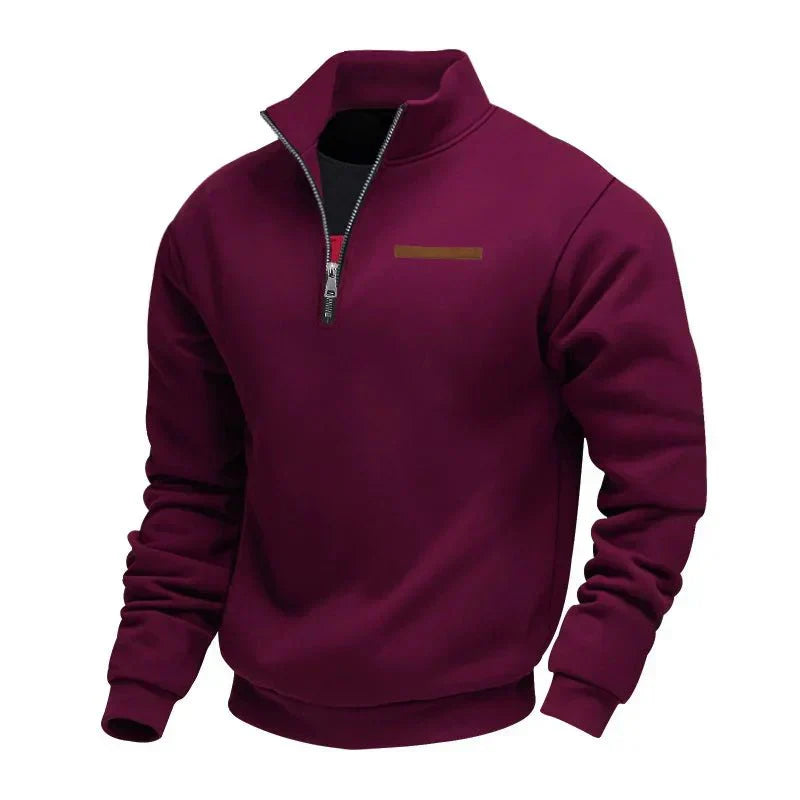 Soft fleece everyday pullover jumper for men | Adrien -6