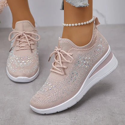 Supportive sneakers with sparkling detail for women | Bonnie