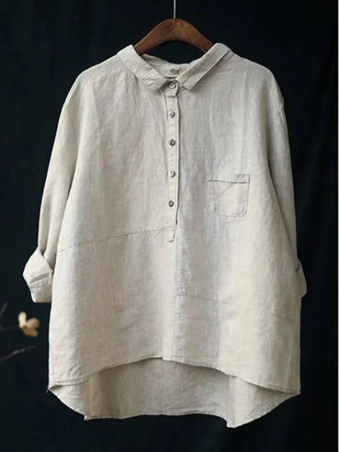 French vintage everyday blouse for women | Alice -2