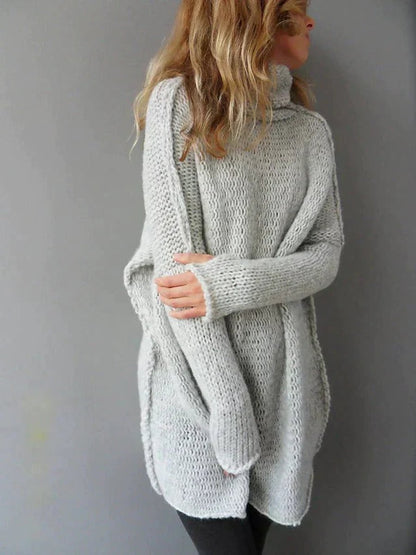 Maeve | Women's Chunky Knit Turtleneck Sweater